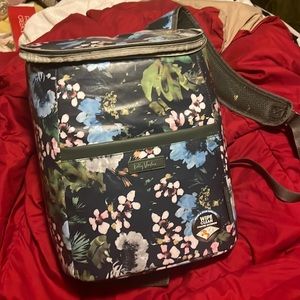 Floral back pack